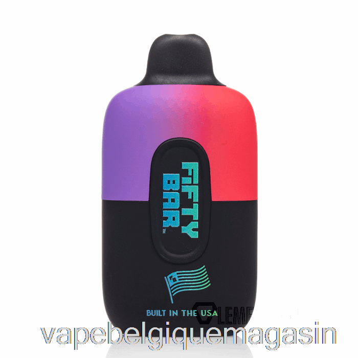 Vape Jetable Cinquante Bar 6500 Boucles Laiteuses Jetables
